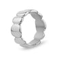 Puffy Link Band - Women Ring - The Steel Shop
