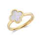 Classic Clover Ring - Women Ring - The Steel Shop