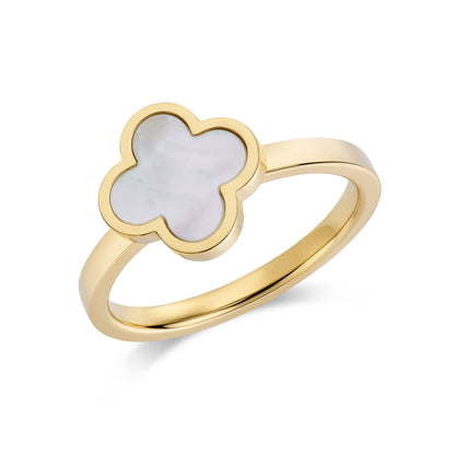 Classic Clover Ring - Women Ring - The Steel Shop