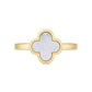 Classic Clover Ring - Women Ring - The Steel Shop