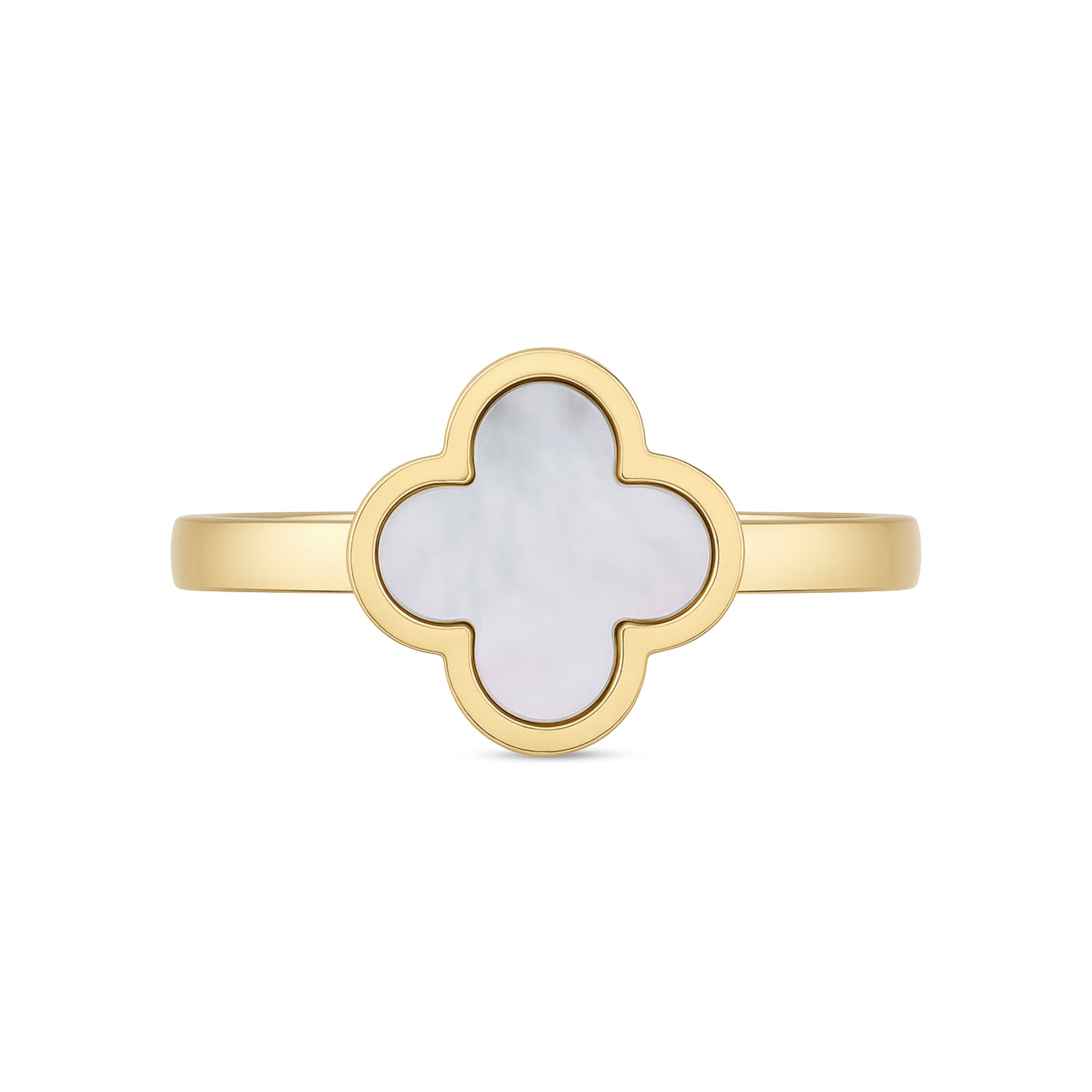 Classic Clover Ring - Women Ring - The Steel Shop
