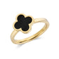 Classic Clover Ring - Women Ring - The Steel Shop