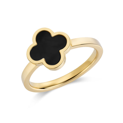 Classic Clover Ring - Women Ring - The Steel Shop