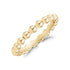 Minimal Beaded Band - Women Ring - The Steel Shop
