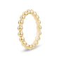 Minimal Beaded Band - Women Ring - The Steel Shop