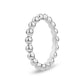 Minimal Beaded Band - Women Ring - The Steel Shop