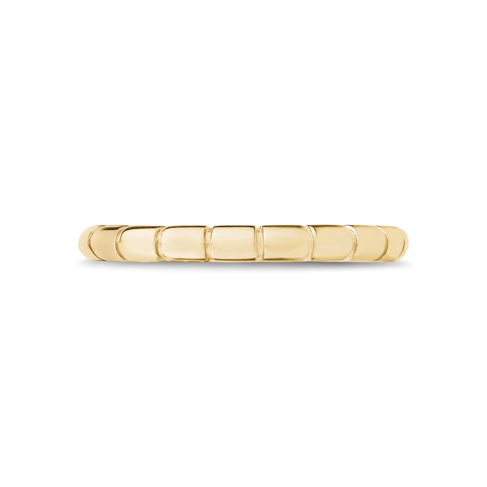 Minimal Segmented Band - Women Ring - The Steel Shop