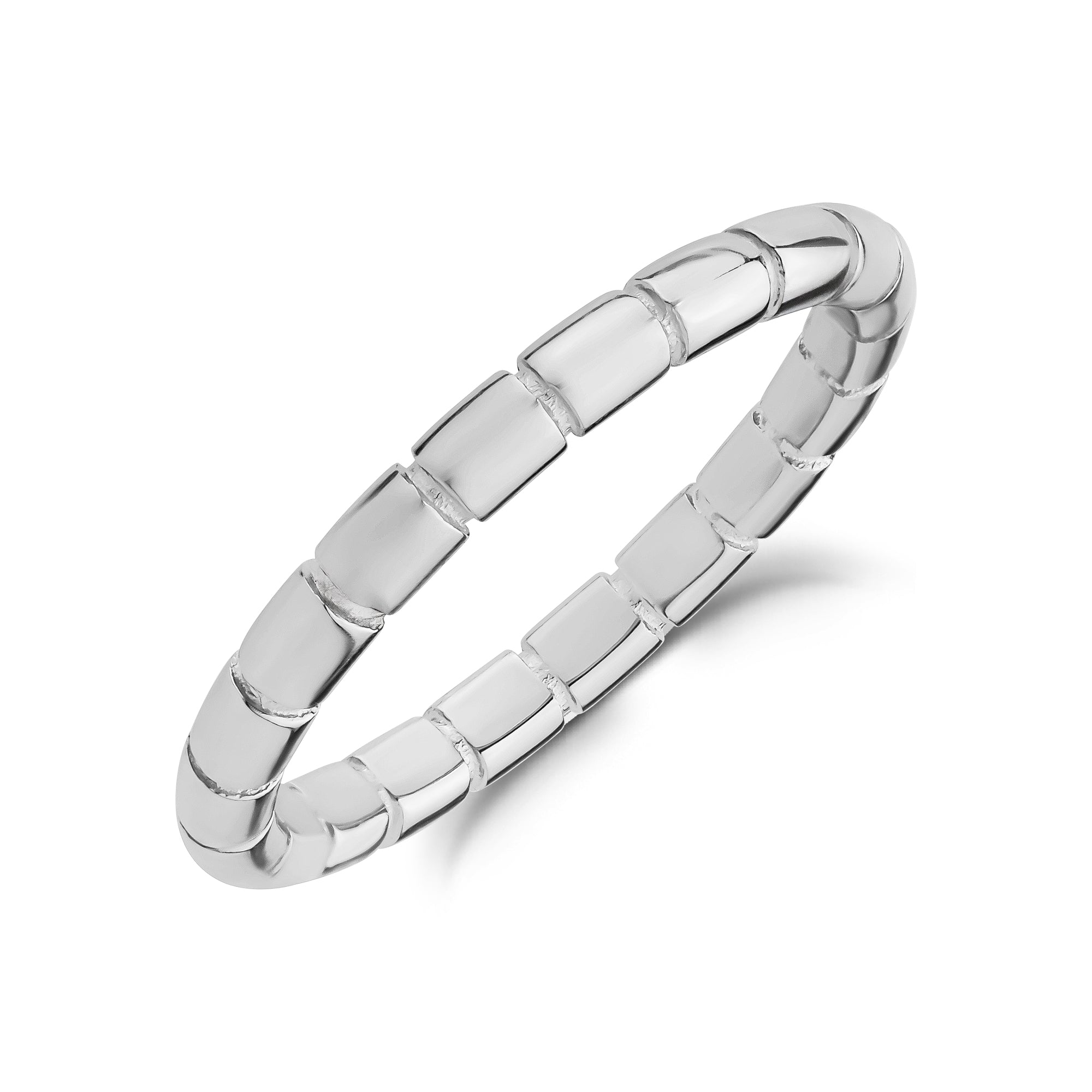 Minimal Segmented Band Ring for Women – The Steel Shop