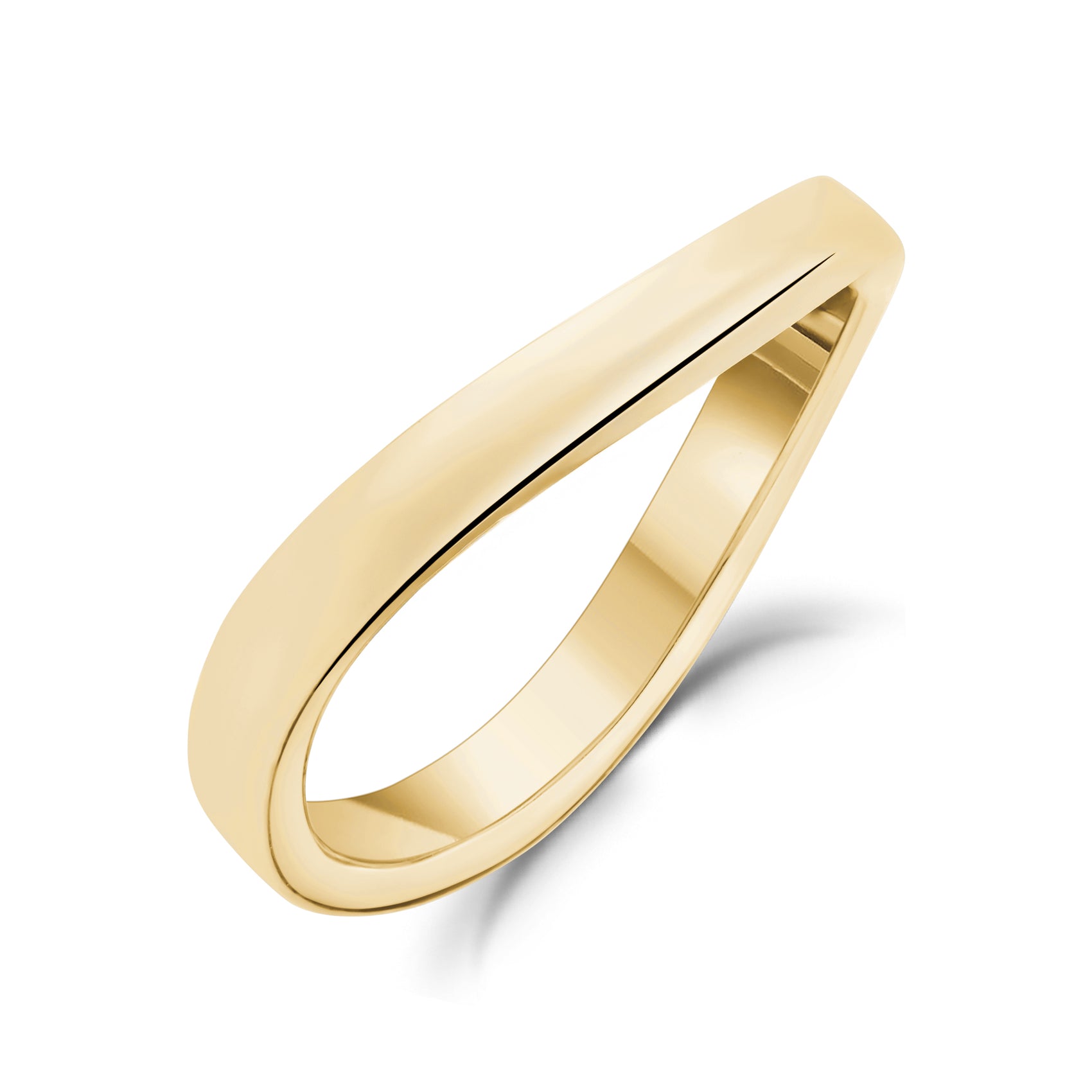 Minimal Wave Band - Women Ring - The Steel Shop