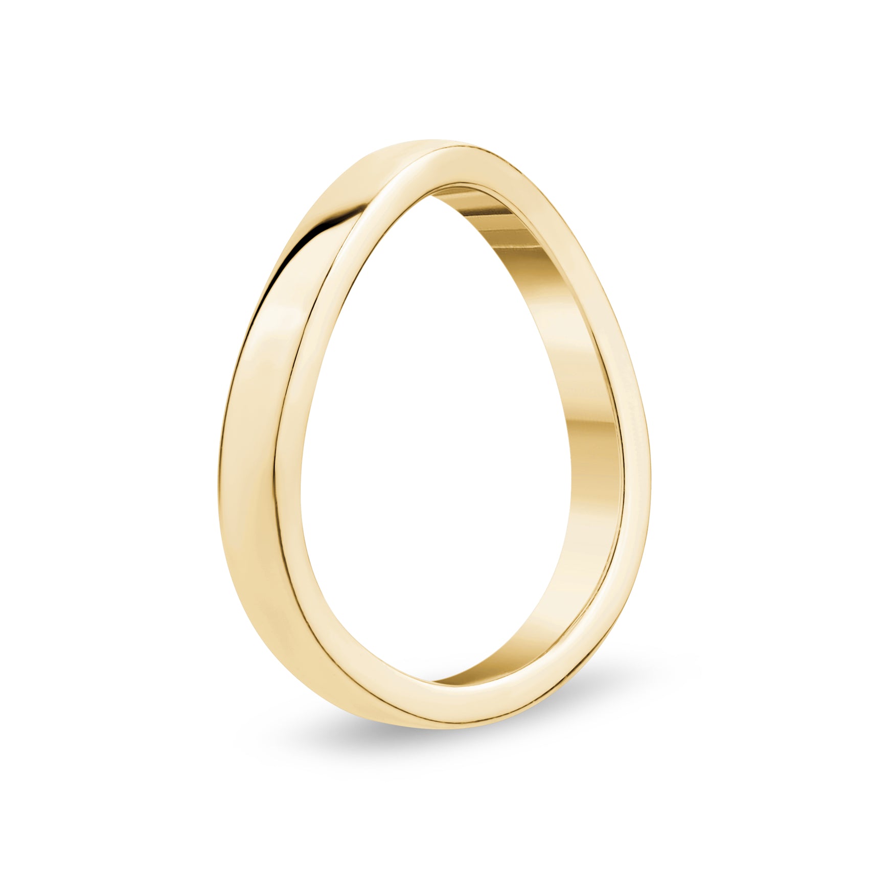 Minimal Wave Band - Women Ring - The Steel Shop