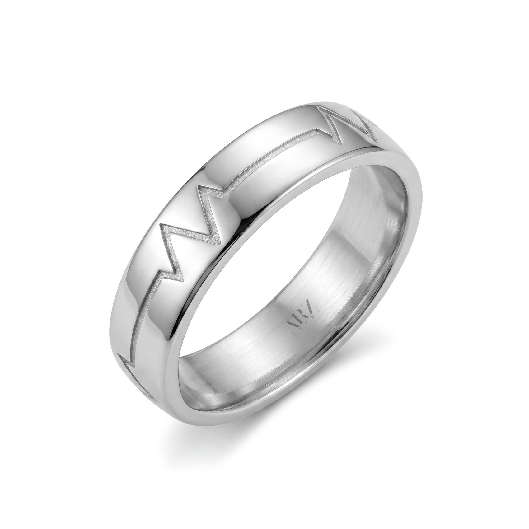 Heartbeat Matching Couples’ Wedding Bands