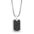 Iced Out Dog Tag - Men Pendant - The Steel Shop