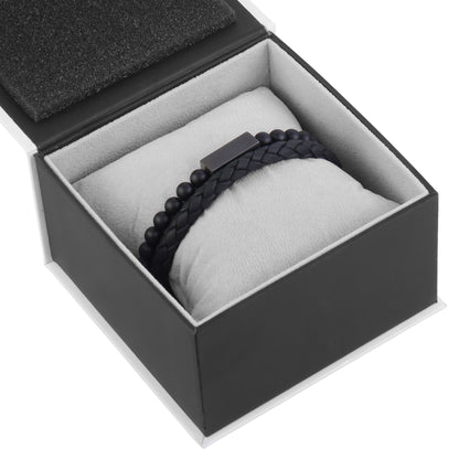 Midnight Stack | 6MM - Bracelet Stacks - The Steel Shop