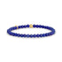 Lapis Lazuli Bead Bracelet | 4MM - Unisex Bead Bracelet - The Steel Shop