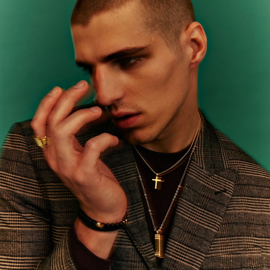 Rectangle Bar Urn Pendant