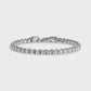 Rugged Round Box Link Bracelet
