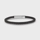 Square Leather Bracelet | 4MM