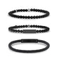 Nightfall Stack | 4MM - Bracelet Stacks - The Steel Shop