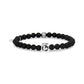 6mm Matte Black Onyx Zodiac Bead Bracelet - Unisex Bead Bracelet - The Steel Shop