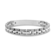 8mm Watch Link ID Bracelet - Mens Steel Bracelets - [product_color_variant]