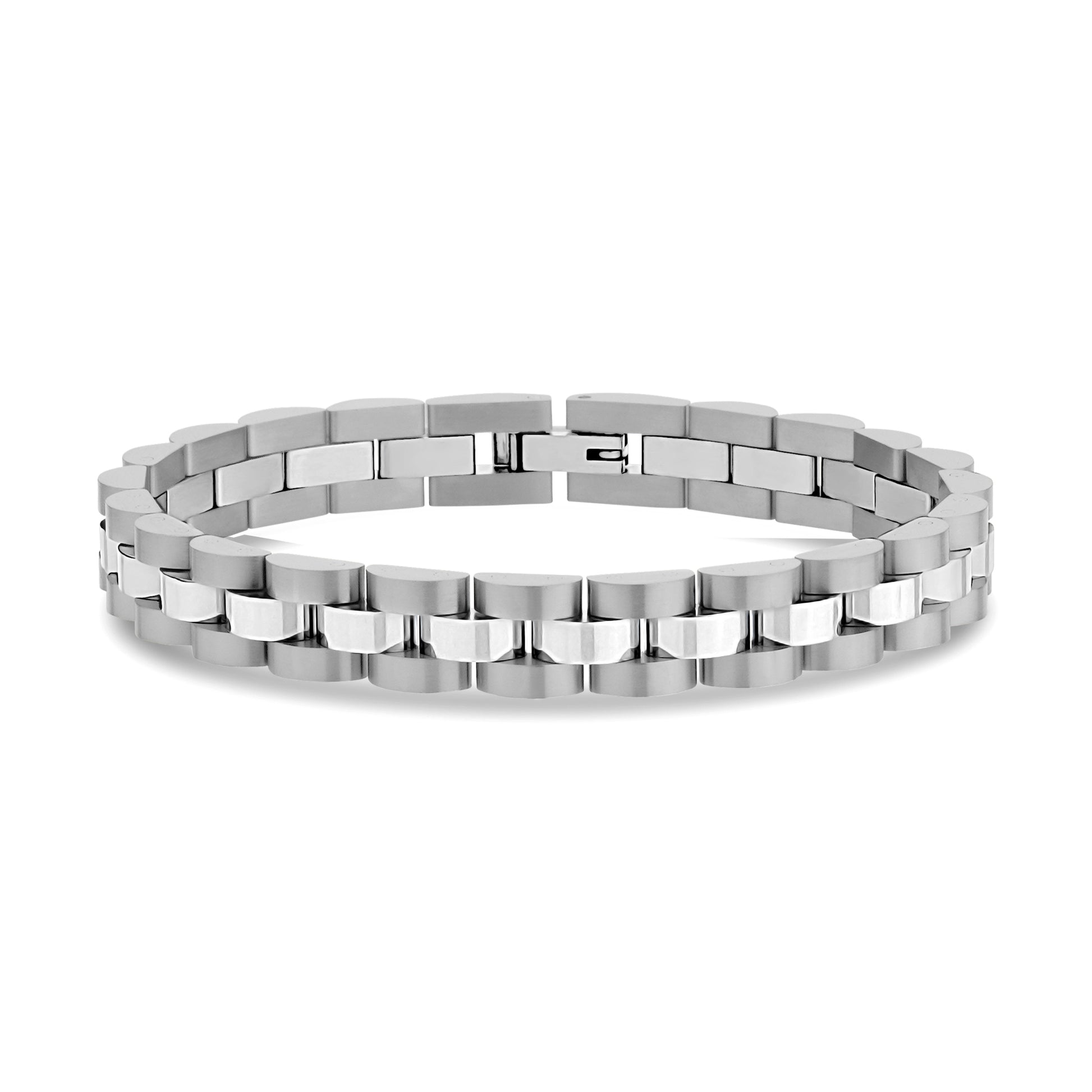 8mm Stainless Steel Watch Link Bracelet – The Steel Shop