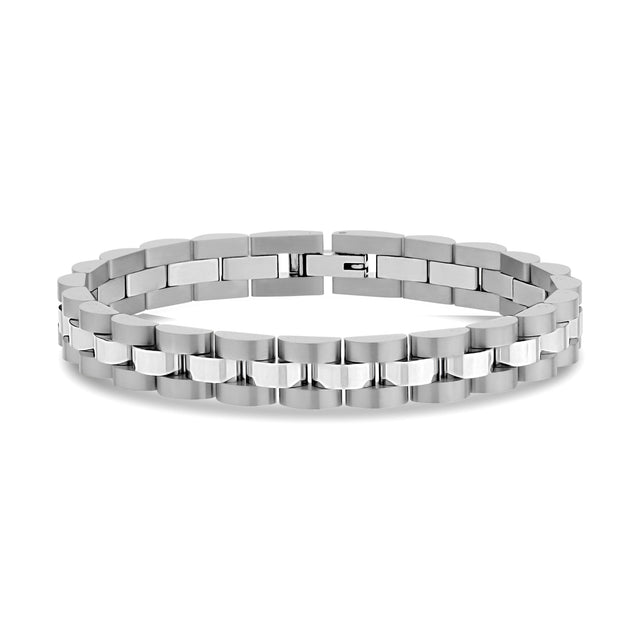 8mm stainless steel watch link bracelet