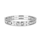 8mm Accent Link Bracelet - Mens Steel Bracelets - The Steel Shop