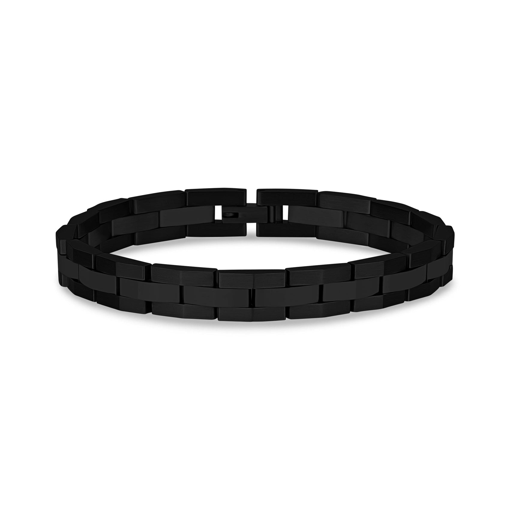 8mm Accent Link Bracelet - Mens Steel Bracelets - The Steel Shop