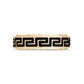 6mm Greek Key Gold Engravable Band Ring