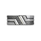 8mm Detailed Band - Men Ring - The Steel Shop