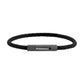 4mm Detailed Leather Bracelet - Mens Steel Leather Bracelets - The Steel Shop