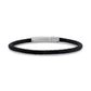4mm Detailed Leather Bracelet - Mens Steel Leather Bracelets - The Steel Shop