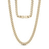 6mm Gold Cuban Link Chain Necklace