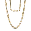 6mm Gold Cuban Link Chain Necklace