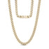 6mm Gold Cuban Link Chain Necklace