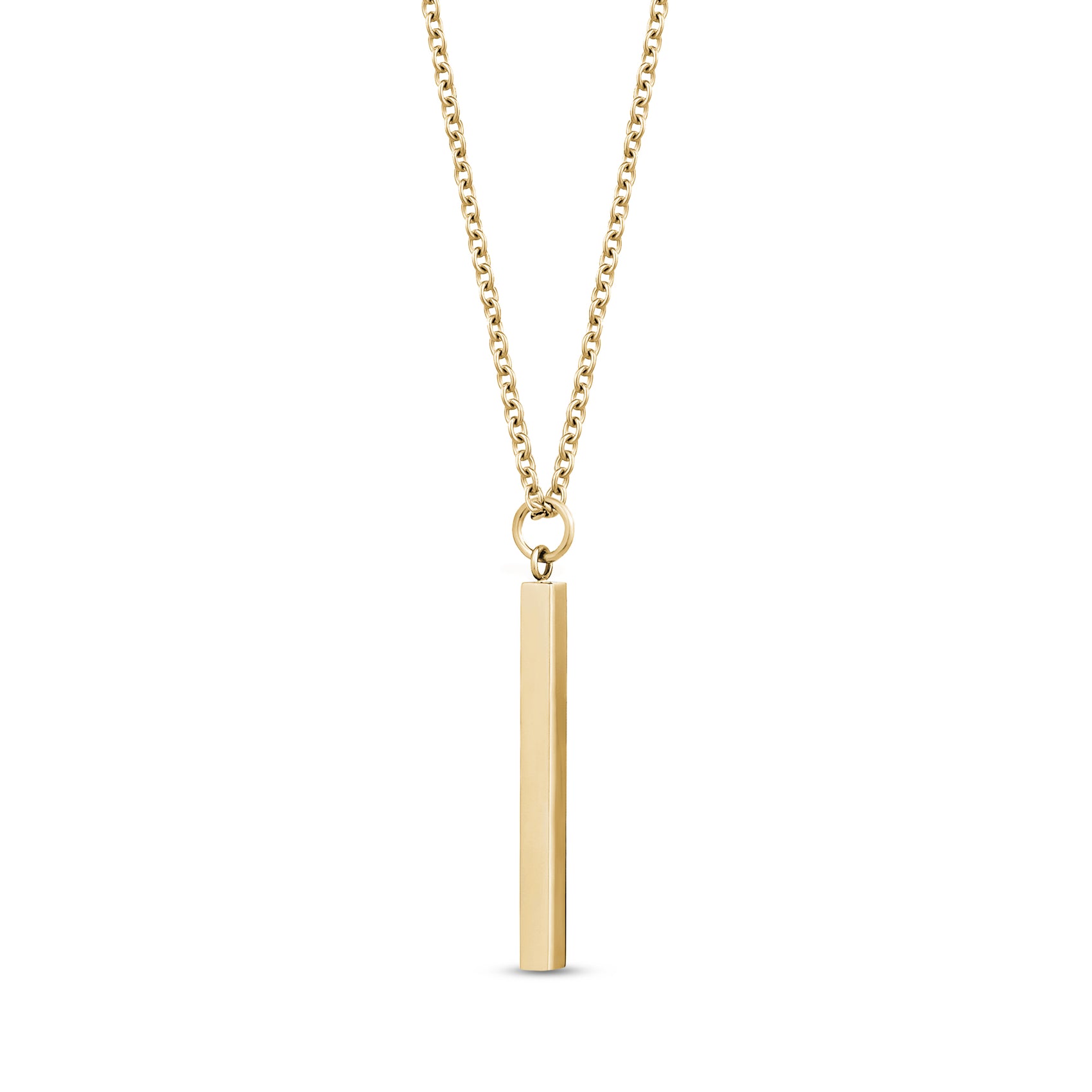 Slim Bar Pendant - Women Pendant - The Steel Shop