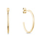 25mm Lightweight Hoop Earrings - Earrings - The Steel Shop