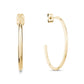 35mm Lightweight Hoop Earrings - Earrings - The Steel Shop