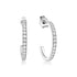 30mm Cubic Zircon Hoop Earrings - Earrings - The Steel Shop