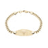 Medical Bracelets - Gold Medical ID Cuban Link Bracelet