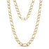 10mm Figaro Link Chain - Men Necklace - The Steel Shop