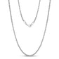 3mm Modern Serpentine Chain - Men Necklace - The Steel Shop