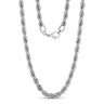 8mm Rope Chain - Men Necklace - The Steel Shop