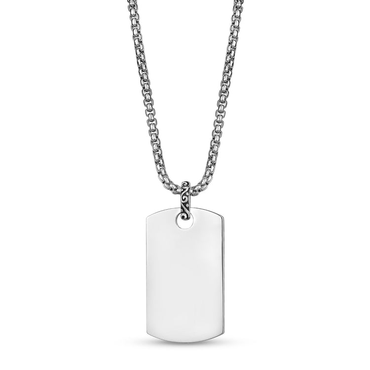 Stainless Steel Pendant Necklace For Men main image 1