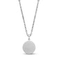 Men Pendant - Engravable Medalion Urn Pendant for ashes