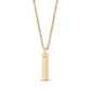 Men Pendant - Engravable Gold Steel Cremation Pendant For Ashes