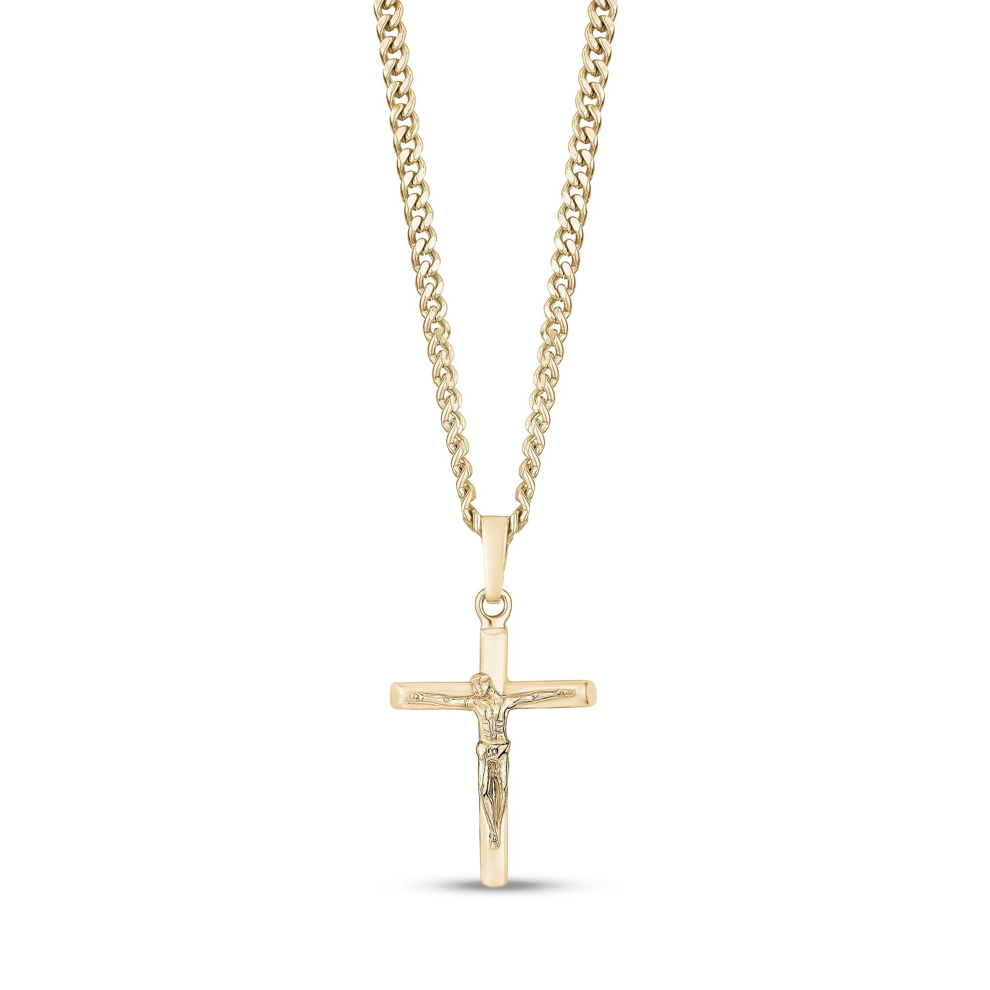 XL Jesus Piece w/ Rope Necklace – GOLDEN GILT