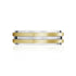 Men Ring - 7mm Gold Stainless Steel Wedding Band Ring - Engravable
