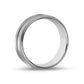 Men Ring - 7mm Stainless Steel Wedding Band Ring - Engravable