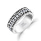 8mm C.Z Stone Band - Men Ring - The Steel Shop